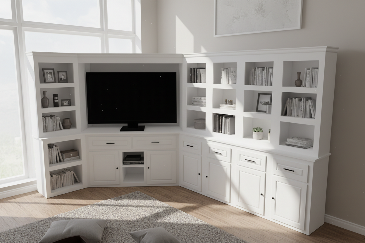 Living Room Console Unit