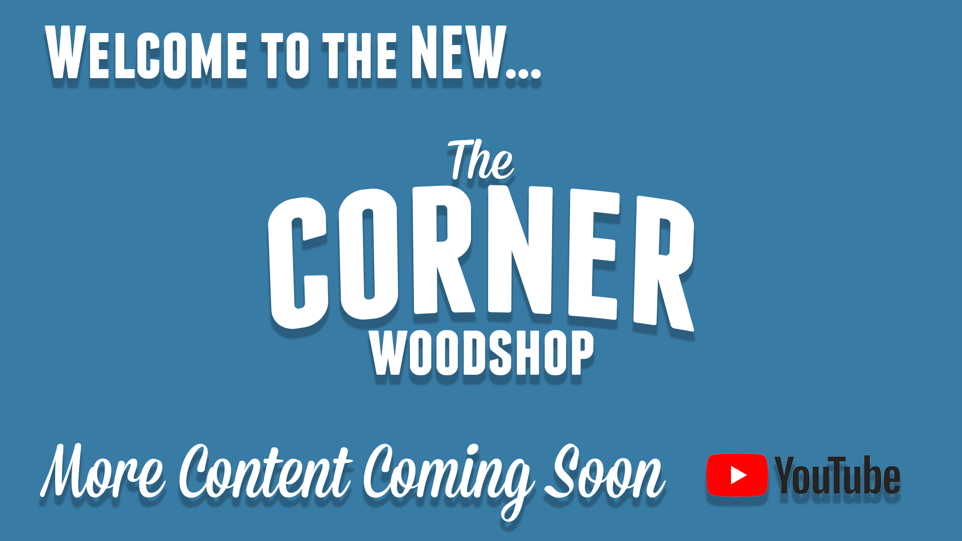 Welcome to The Corner Woodshop!